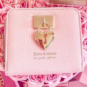 ISO Juicy Couture Pink Under Lock & Key Wallet